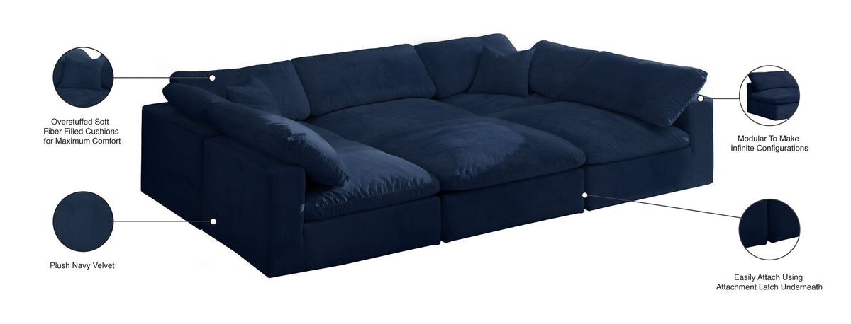 Cozy - 6 Piece Modular Sectional