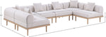 Laguna - 6 Piece 142" Outdoor Patio Modular Sectional