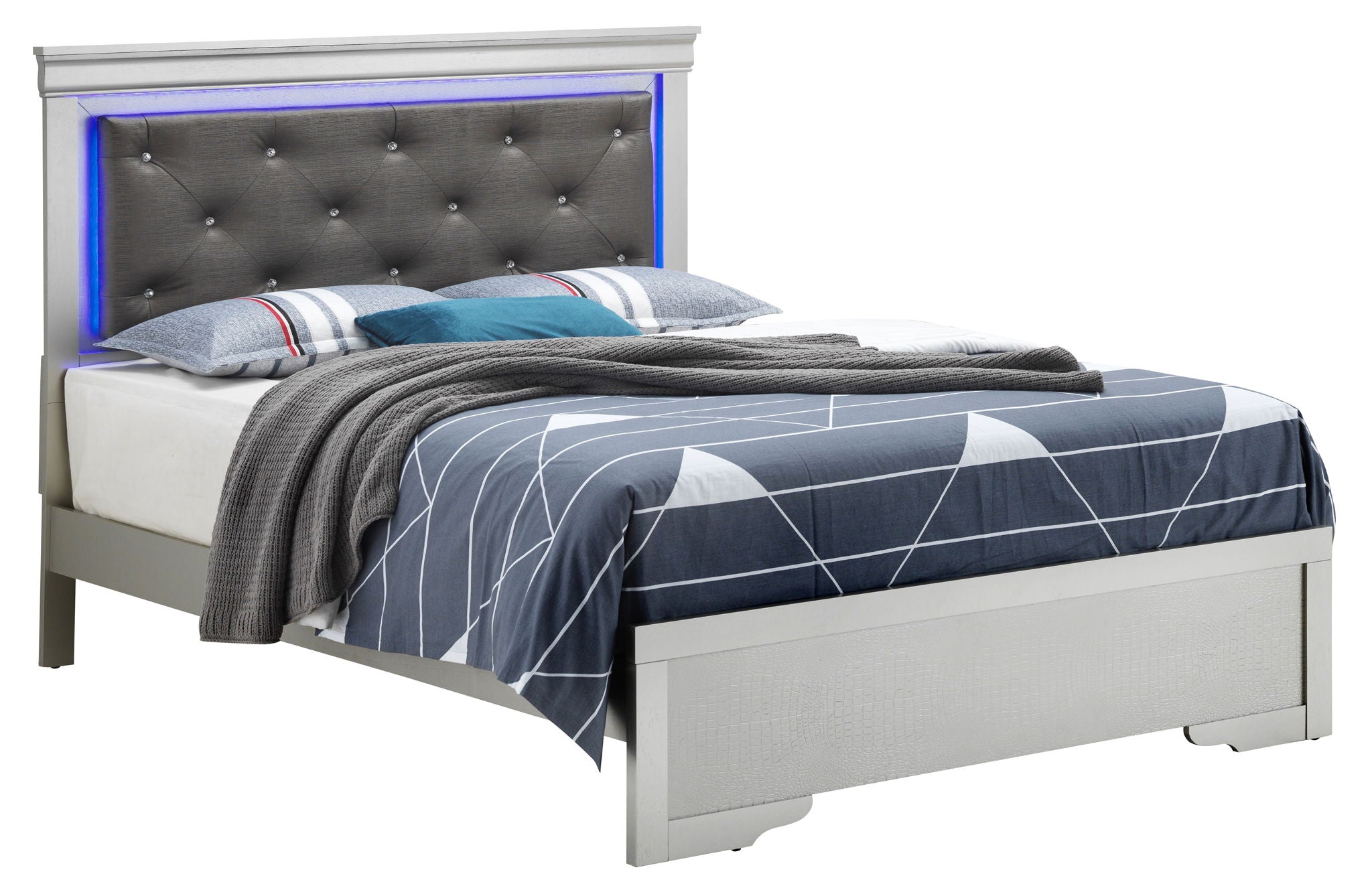 Glory Furniture - Lorana - Bed With LED