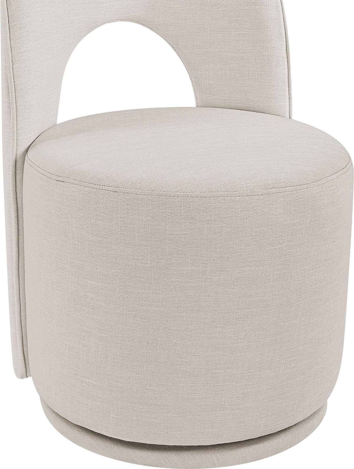 Cirelle - Linen Textured Performance Fabric Dining Chair (Set of 2)