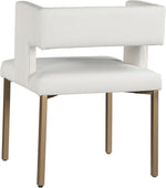 Caleb - Dining Chair with Gold Legs (Set of 2)
