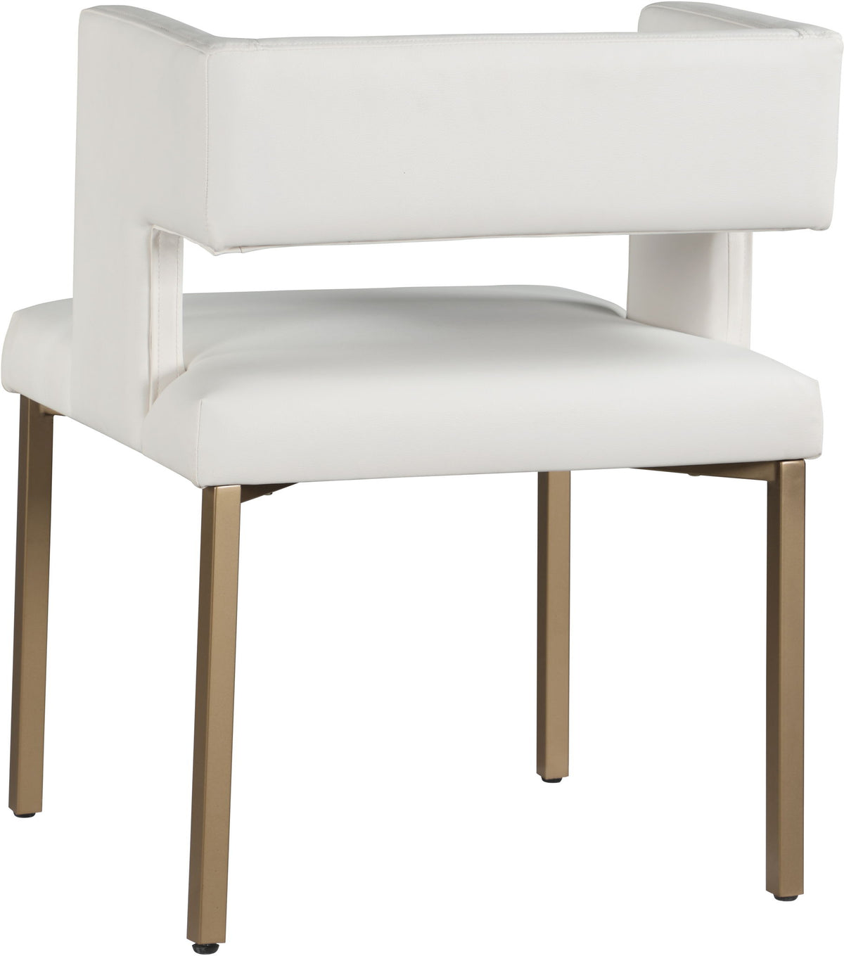 Caleb - Dining Chair with Gold Legs (Set of 2)