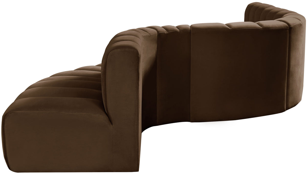 Arc - Velvet 7 Piece Modular Sofa
