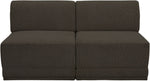 Ollie - 2 Seat Armless Modular Sofa