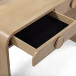 Moonrise - 2 Drawer Vanity Desk - Natural Ash