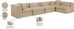 Stellar - 5 Piece Upholstered Modular Sectional