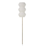 Glimmer - Sconce - White / Light Antique Brass