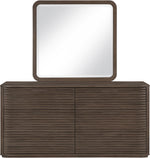 Morino - Oak Veneer And Solid Wood Dresser - Brown