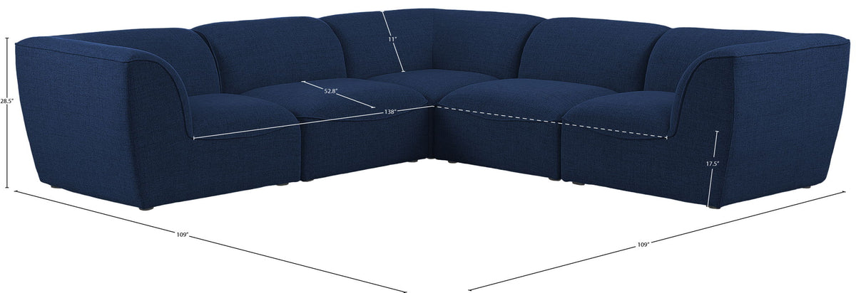 Miramar - 5 Piece Modular Sectional