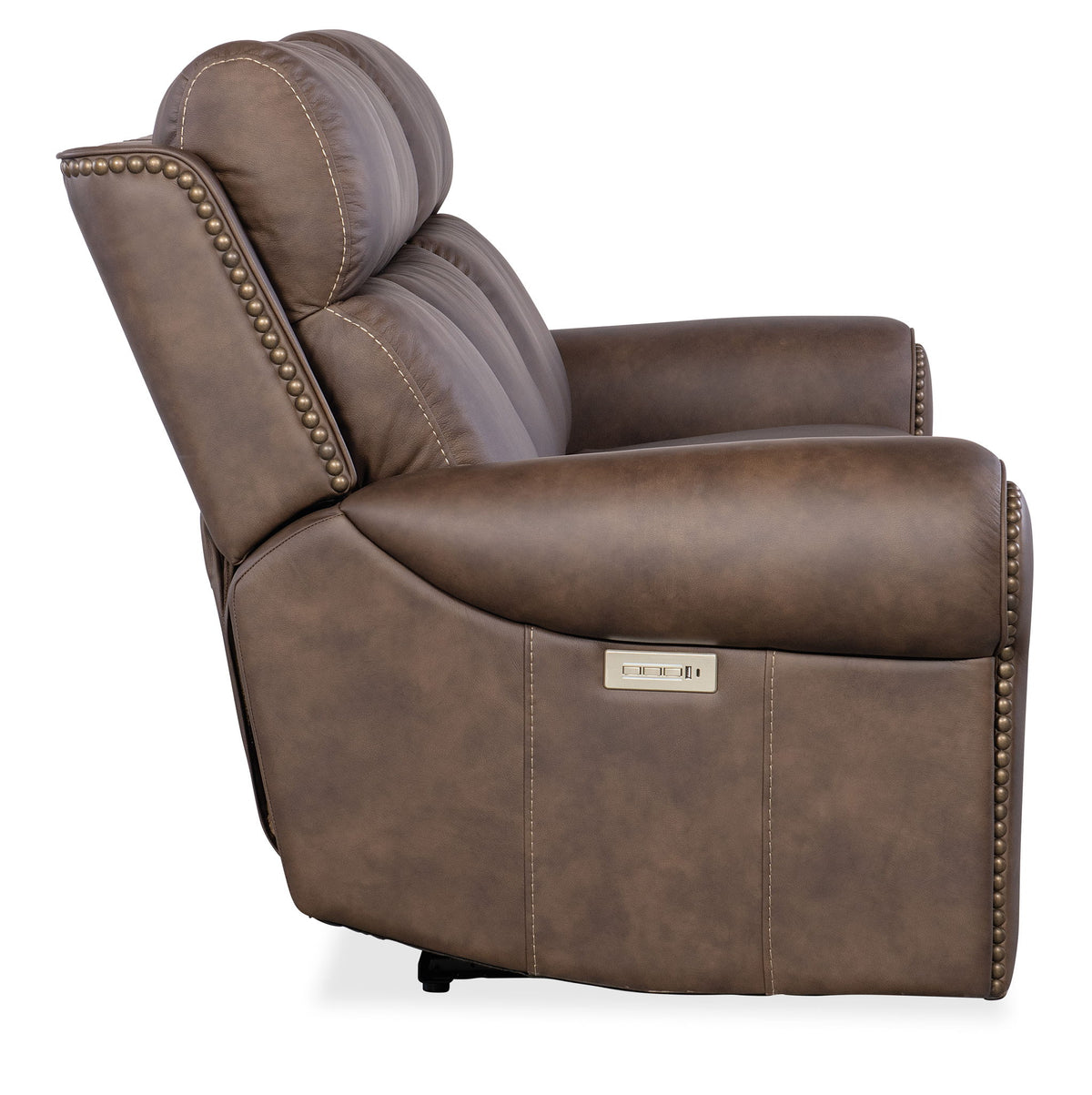 MS - Duncan Power Sofa With Power Headrest & Lumbar