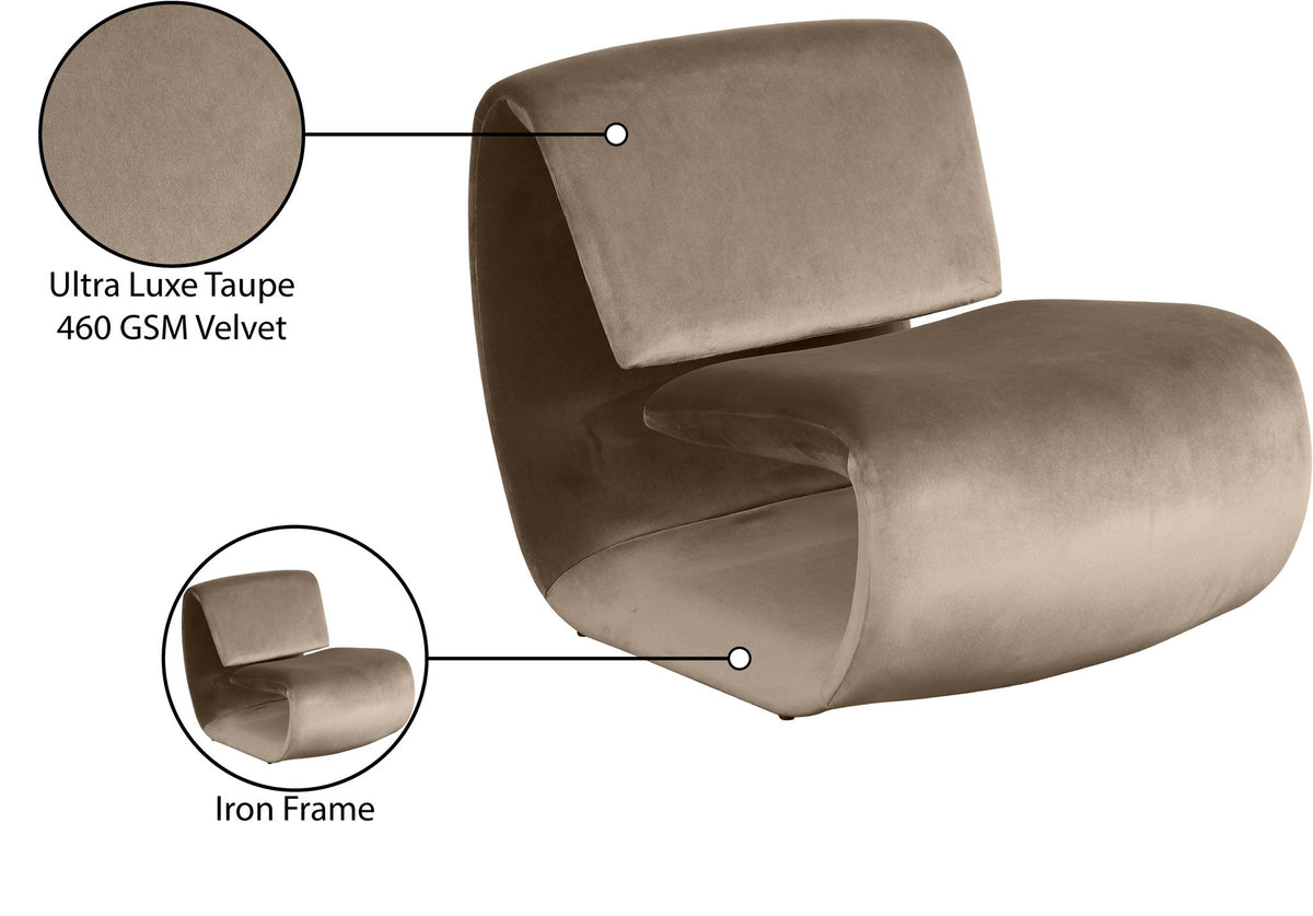 Nouveau - Velvet Accent Chair