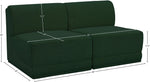 Ollie - 2 Seat Armless Modular Sofa