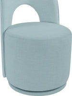 Cirelle - Linen Textured Performance Fabric Dining Chair (Set of 2)