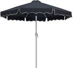 Amalfi - Patio Umbrella - White Base / White Pole