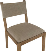 Avon - Linen Textured Performance Fabric Dining Side Chair (Set of 2)