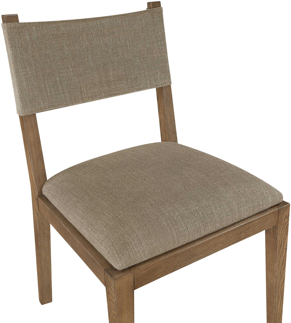 Avon - Linen Textured Performance Fabric Dining Side Chair (Set of 2)