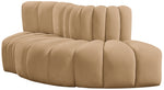 Arc - Velvet 3 Piece Modular Sofa