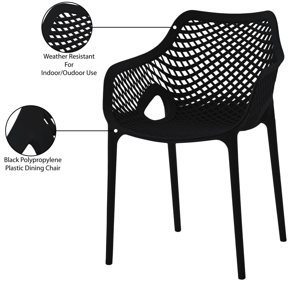 Mykonos - Outdoor Dining Chair (Set of 2)