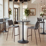 Ace - Bar Chair With Walnut Legs (Set of 2)