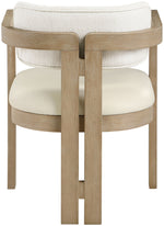 Ravina - Upholstered Dining Chair With Stained Natural Base (Set of 2)