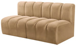 Arc - Velvet 2 Seats Modular Sofa