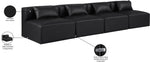Cube - Modular 4 Seat Armless Sofa