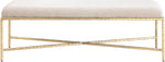 Valley - Bench With Gold Frame