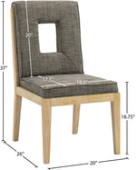 Gwendolyn - Dining Side Chair With Natural Frame (Set of 2)