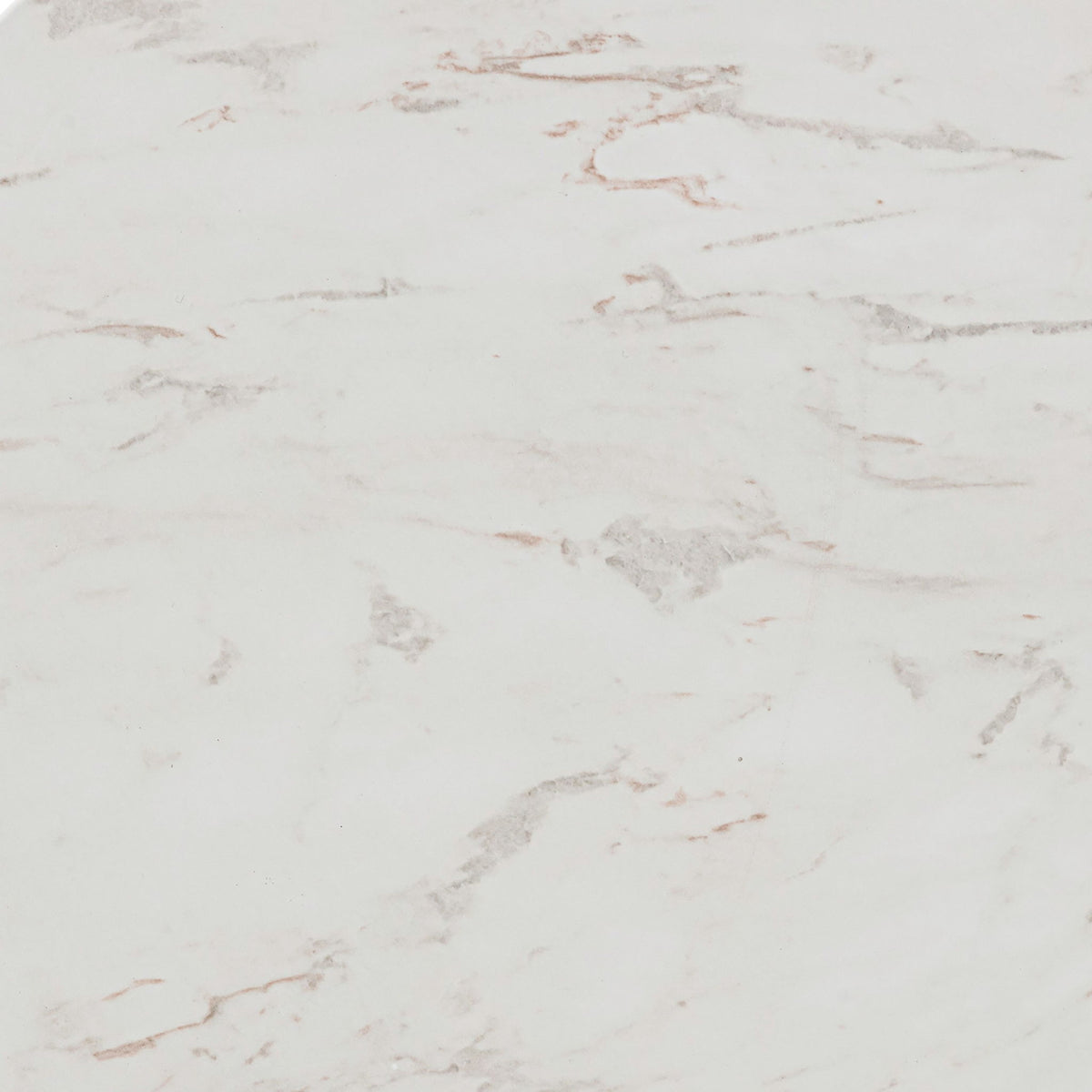 Chip - Marble Print Indoor / Outdoor Side Table - White