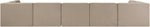Rummi - Velvet Performance Fabric Upholstered 7 Piece Modular Sectional (With 2 Corner Chairs)