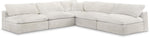 Cozy - 5 Piece Modular Corner Armless Sectional