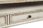 Realyn - Lift Top Cocktail Table - White / Brown