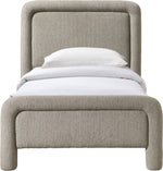 Baylor - Fabric With Interwoven Chenille Upholstered Bed