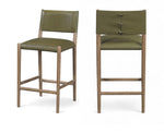 Andie - Upholstered Counter Stool - Brown Base