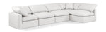 Indulge - Faux Leather 5 Piece Modular Sectional
