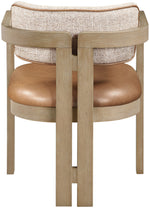 Ravina - Upholstered Dining Chair With Stained Natural Base (Set of 2)