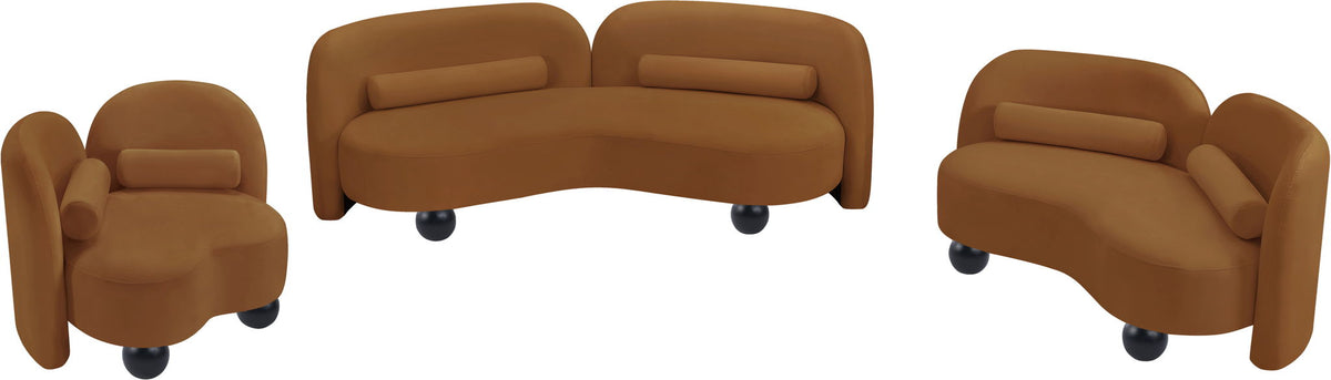 Daphne - Velvet Loveseat