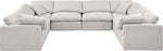 Indulge - Linen 8 Piece Modular Sectional