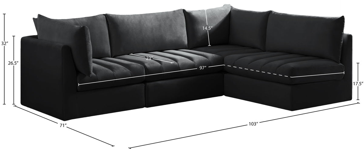Jacob - 4 Pc. Modular Sectional
