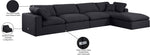Comfy - 5 Piece Linen Modular Sectional With Chaise