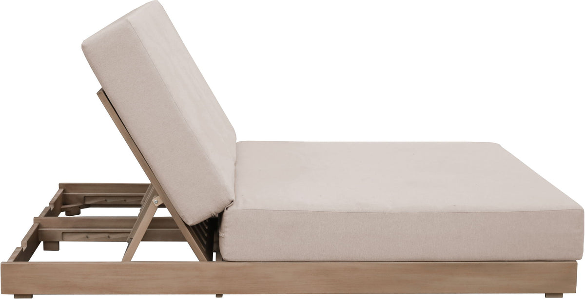 Solace - Olefin Performance Fabric Outdoor Patio Double Lounge Chair