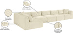 Shaggy - 6 Piece Modular Sectional