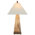 Lit Pyramid - Table Lamp - Beige