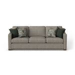Milo - Fabric Sofa With Nailhead Trim