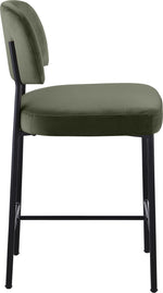 Zarelle - Performance Fabric Upholstered Counter Stool (Set of 2)