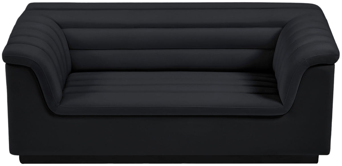 Cascade - Velvet Loveseat