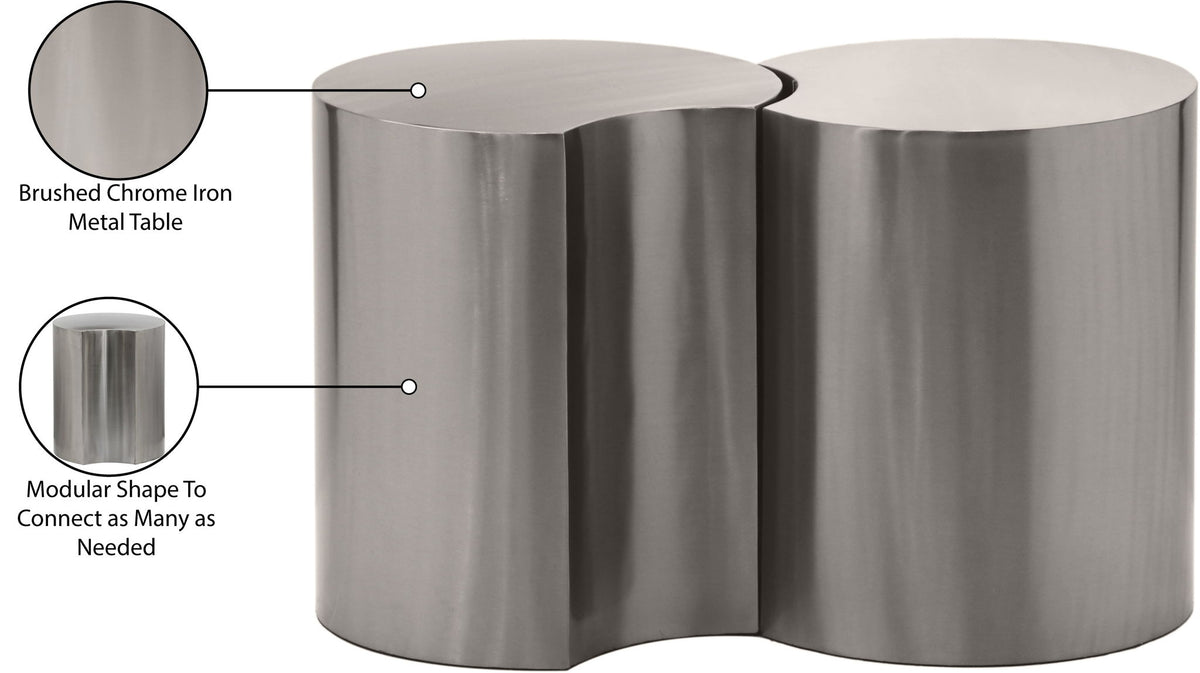 Dimple - 2 Piece Modular End Table