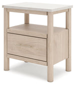 Cadmori - One Drawer Night Stand - Two-Tone