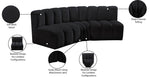 Arc - Velvet 3 Piece Modular Corner Sofa