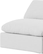 Comfy - Linen Modular Armless Sofa 3 Seats